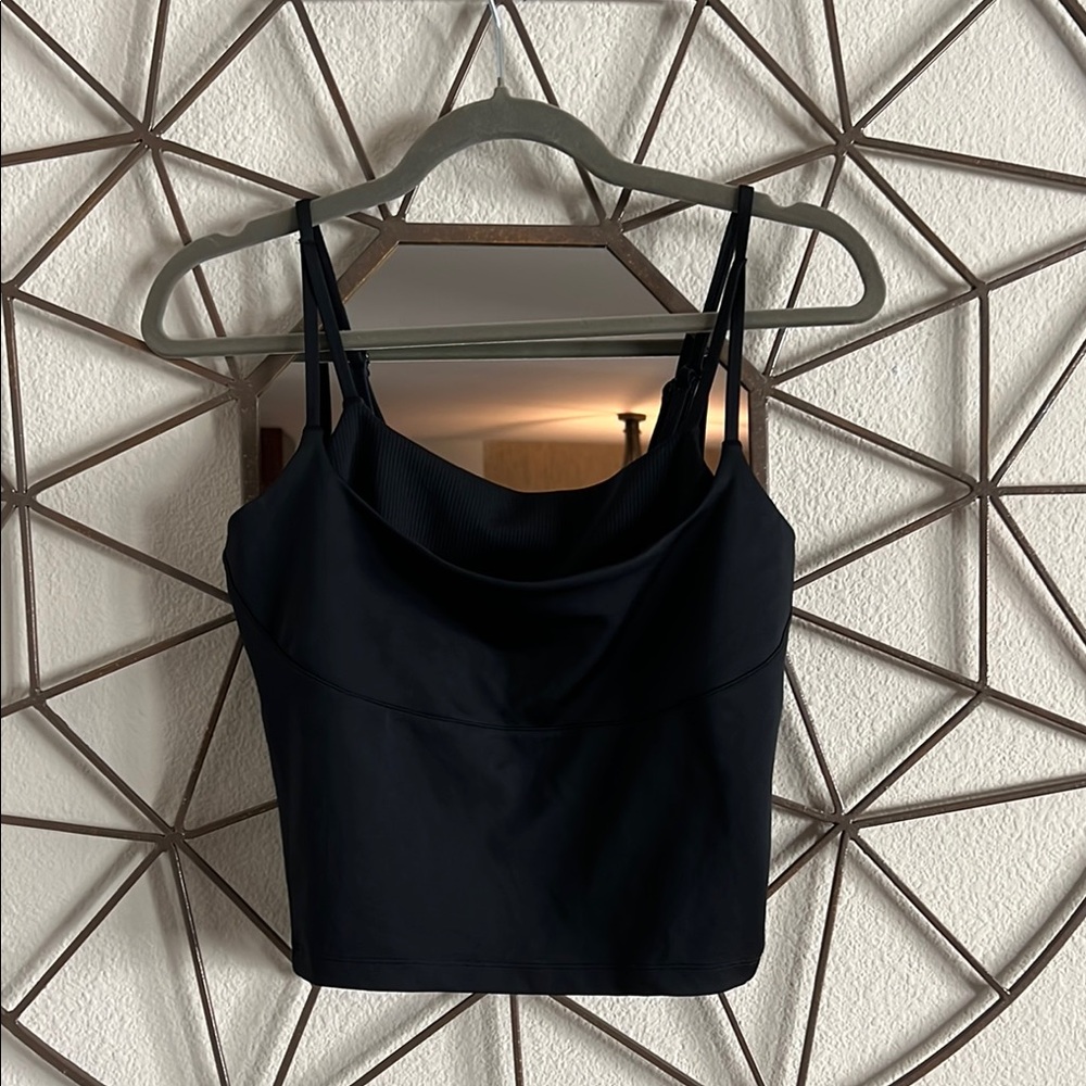 ALO Yoga Elegant Black Camisole